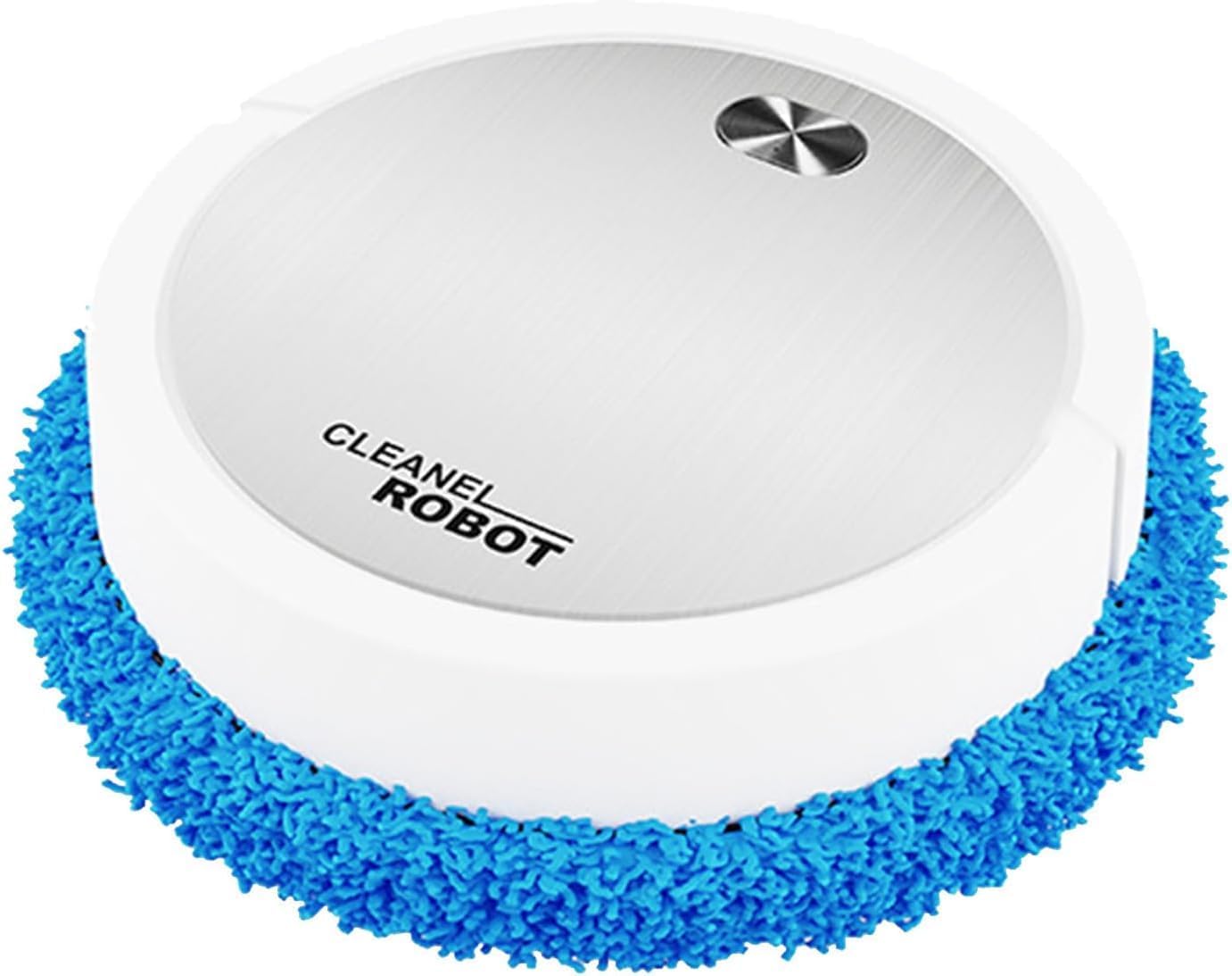 Robot Vacuum and Mop Combo, 2 in 1 Strong Suction Vacuum Robot mop Advanced Obstacle Avoidance, Aspiradora Robot Slim Design, Ideal for Pet Hair Hard Floor and Daily Cleaning(Black)