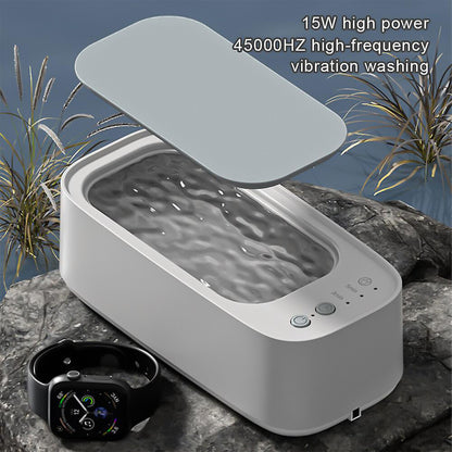 Ultrasonic Cleaner Machine Sonic Wave Tank Jewelry Watch Glasses Clean