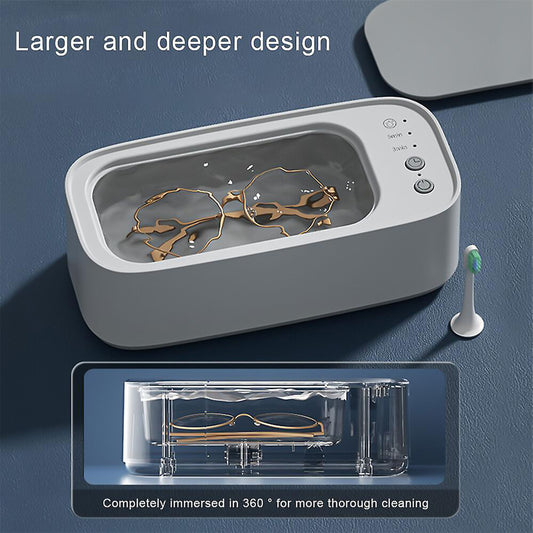 Ultrasonic Cleaner Machine Sonic Wave Tank Jewelry Watch Glasses Clean