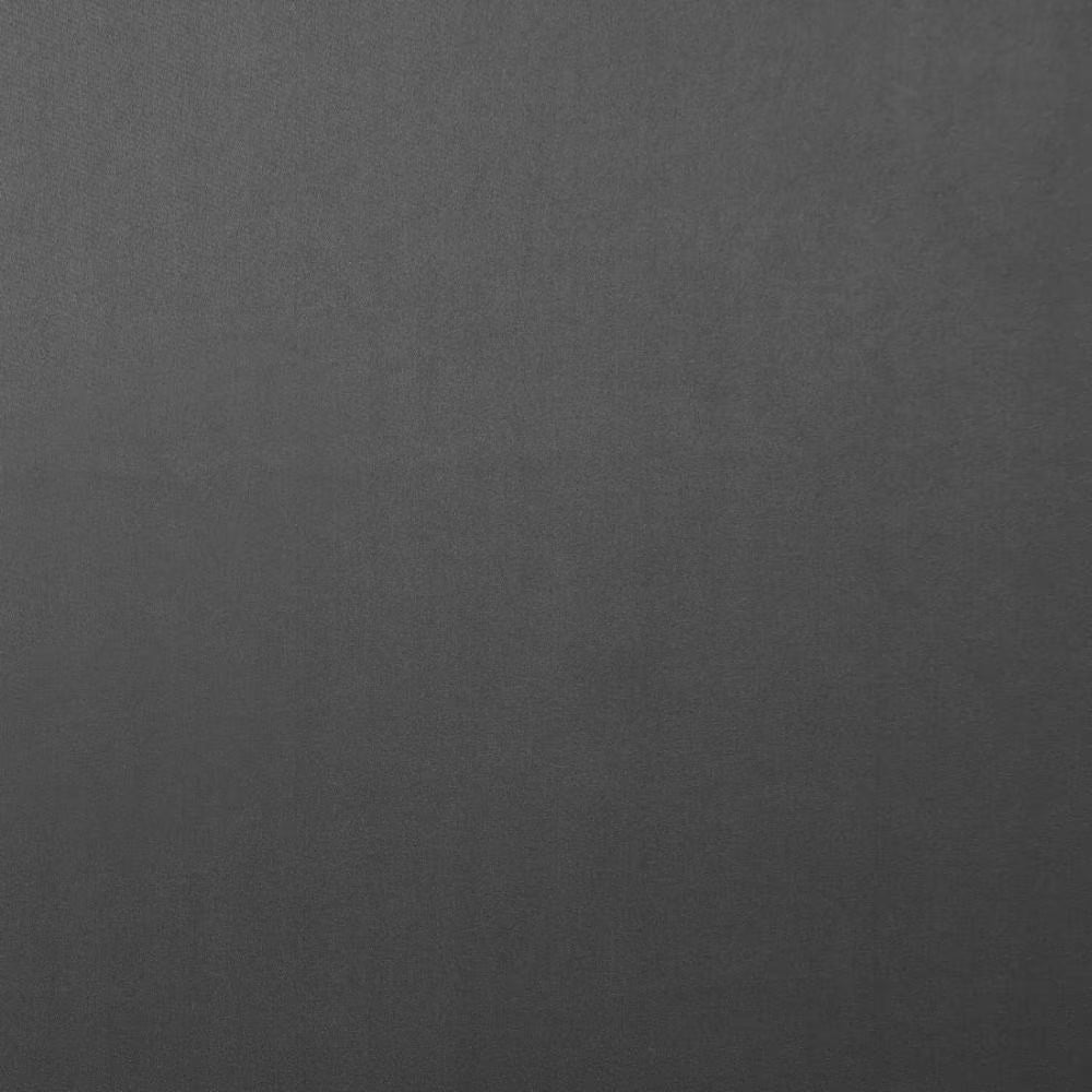 Academy Charcoal Solid Blackout Grommet Top Curtain, 52 In. W X 63 In. L (Set of 2)