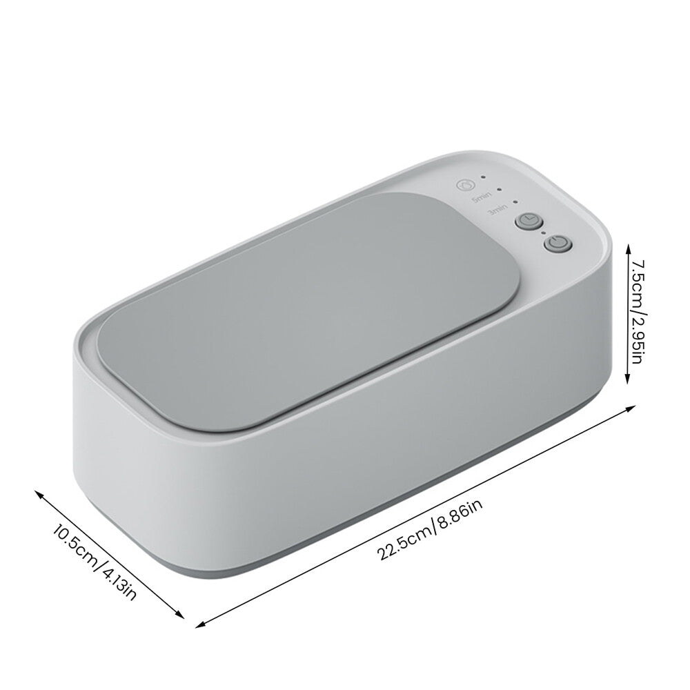 Ultrasonic Cleaner Machine Sonic Wave Tank Jewelry Watch Glasses Clean