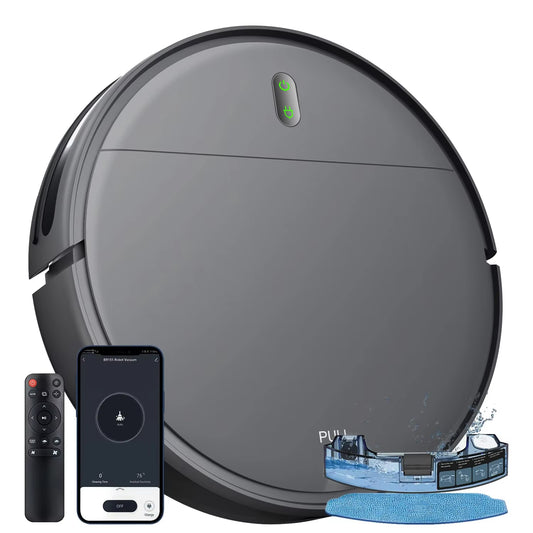 Robot Vacuum Cleaner 15Kpa Power Auto Charging App Control Water Tank Wet Mopping Robot Vacuum Cleaner Electric Sweeper