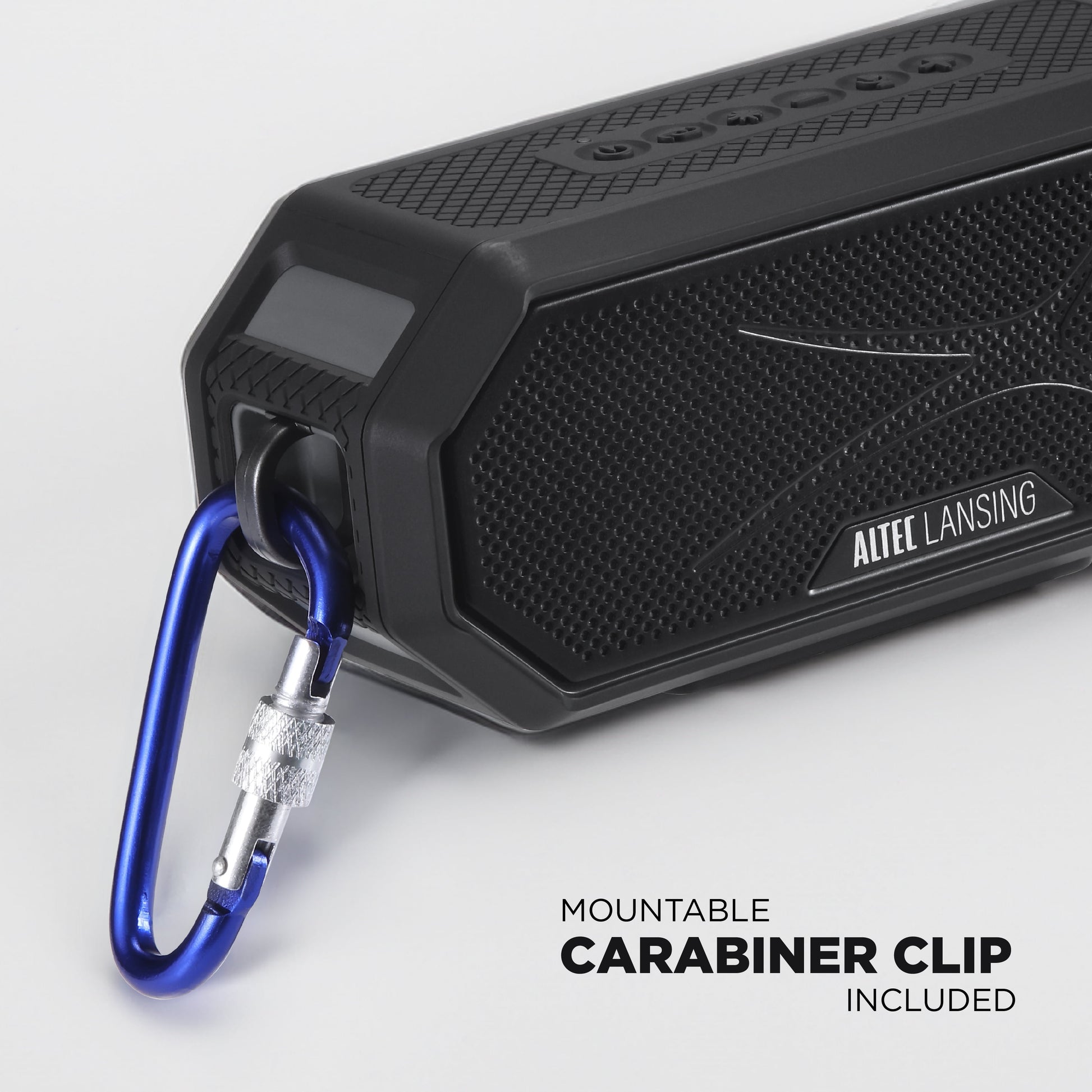 Hydra Jolt 2.0 Everything Proof Wireless Magnetic Portable Bluetooth Speaker, Black