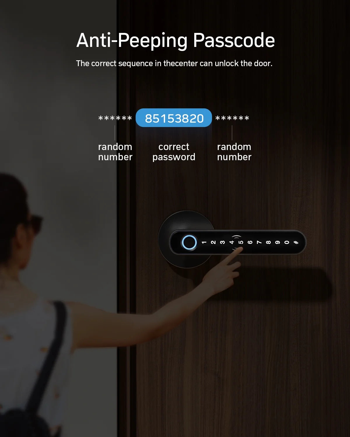 Fingerprint App Control Smart Door Lock