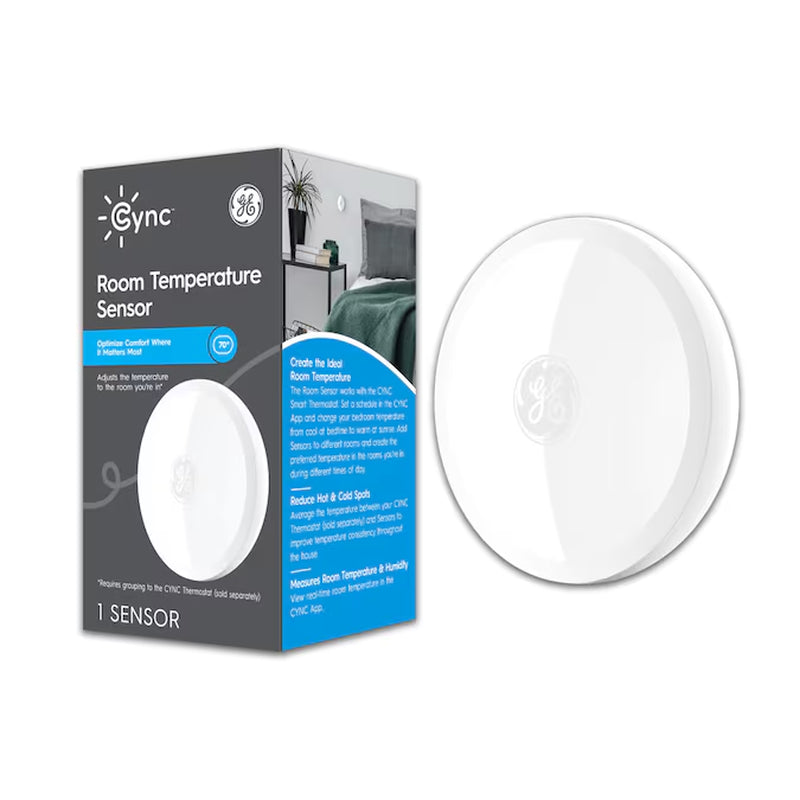 White Smart Compatible Room Sensor