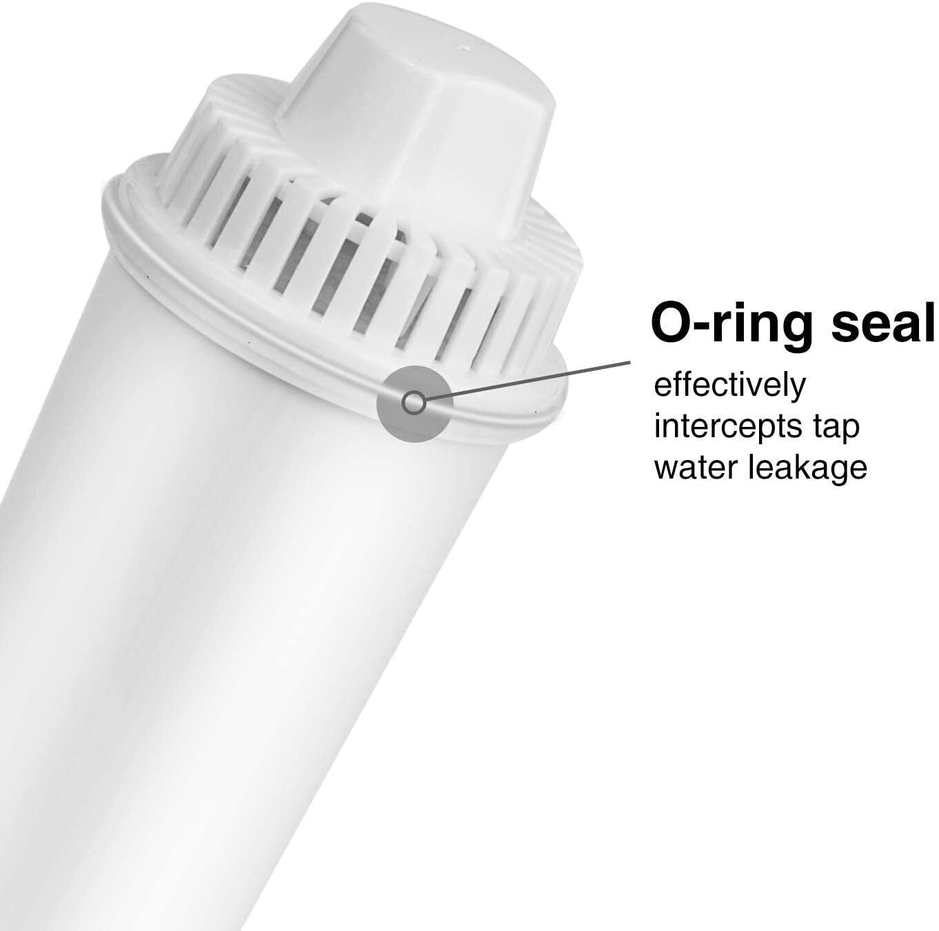 Simpure Water Filter Pitcher Bpa-Free, Reduce TDS 10 Cup 3.5L 1 Pitcher 4 Filter