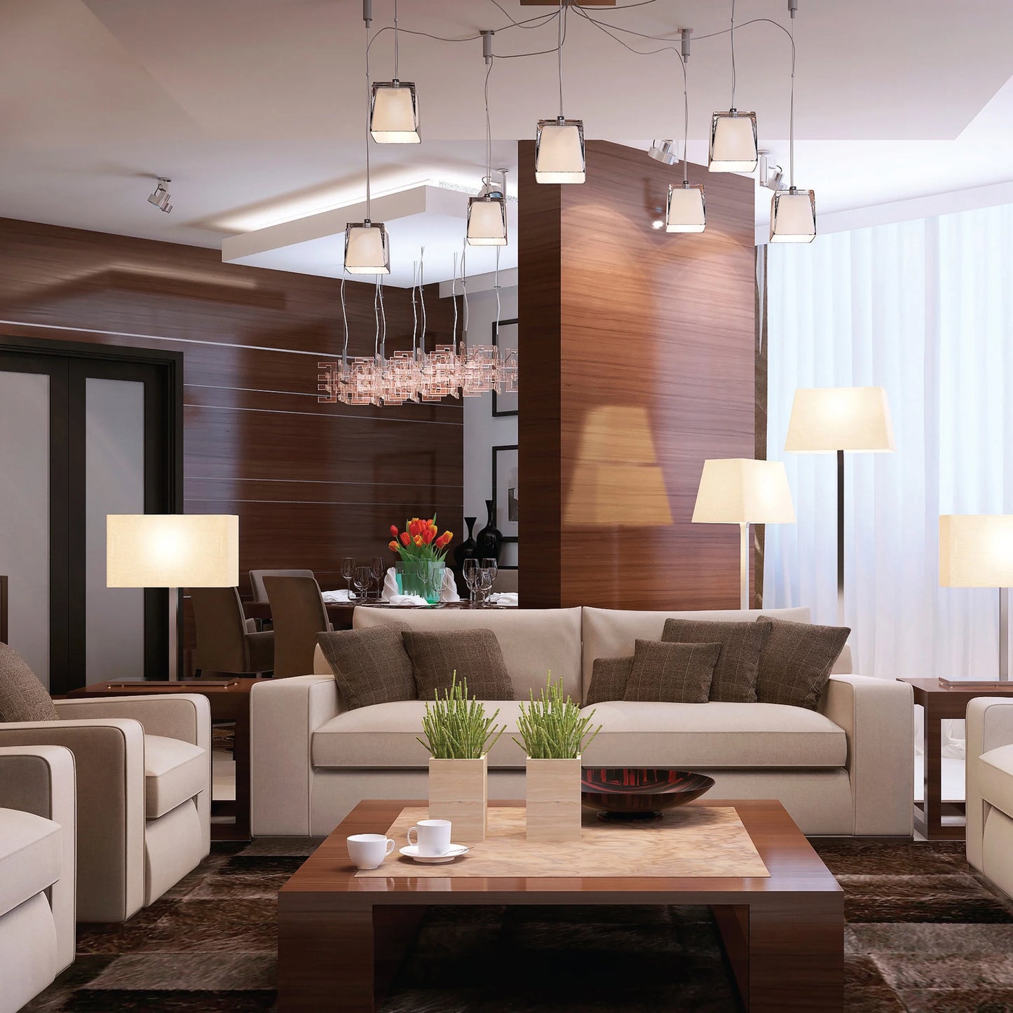 8.8W (60W Replacement) Tunable White E26 Base A19 Smart Wifi LED Light Bulb (3-Pack)