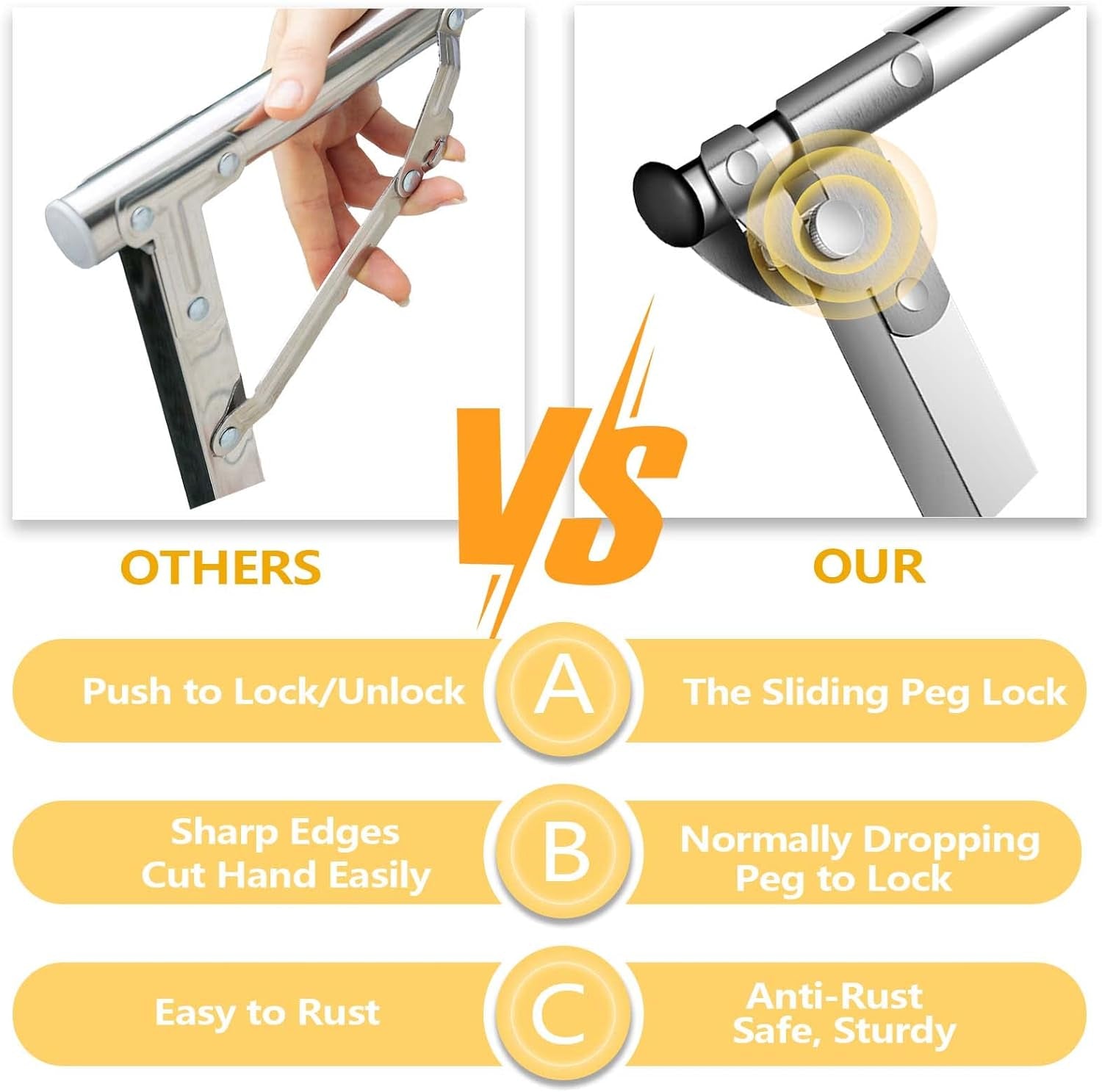 63 Inches Clothes Drying Rack, Heavy Duty Stainless Steel Laundry Drying Rack Folding Indoor Outdoor, Portable Drying Rack Clothing, Free-Standing Laundry Stand with 20 Windproof Hooks