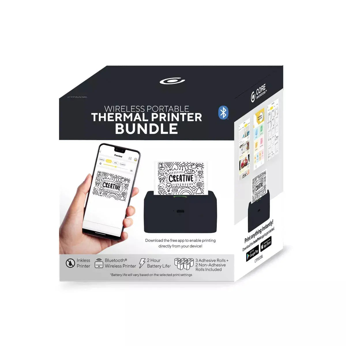 Core Innovations Thermal Notetaking Printer