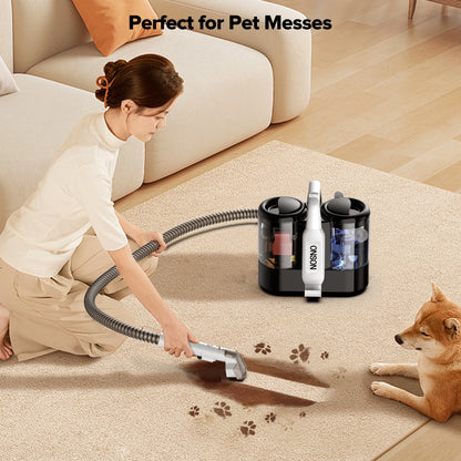 Portable Carpet Cleaner Machine, Upholstery Spot Vacuum Cleaner, White