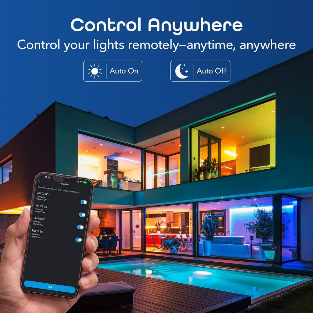 60-Watt Equivalent Prisma plus 800 A19 Dimmable and Tunable White LED Light Bulb Multicolor Wi-Fi Smart 2000-6500K