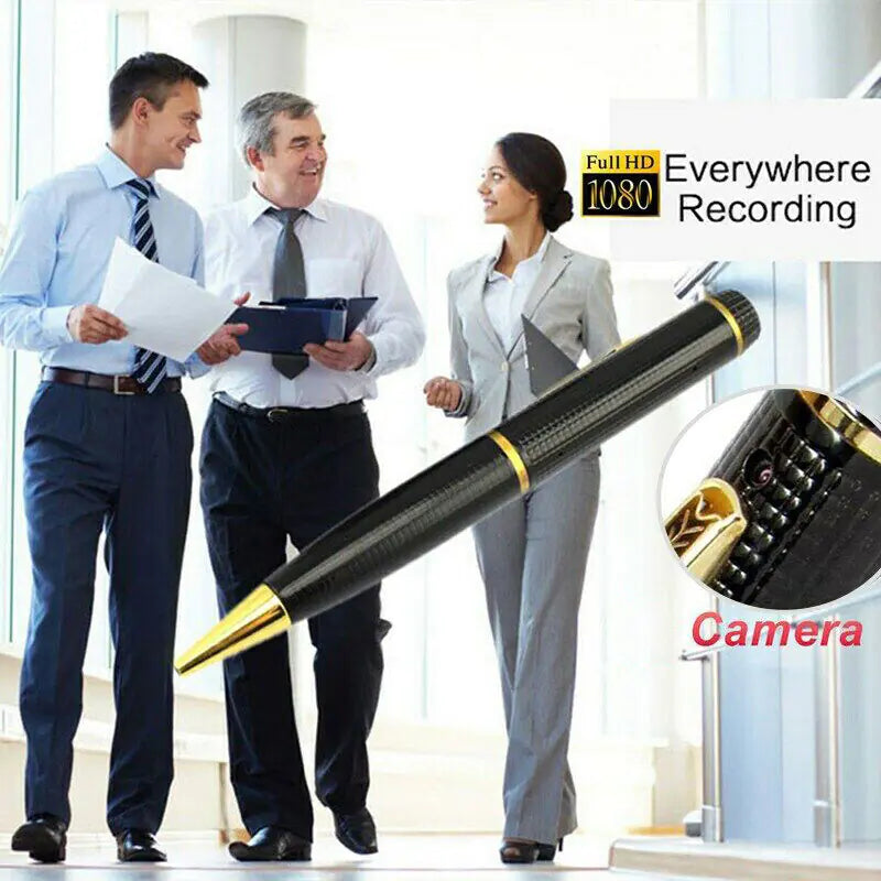 1080P HD Pocket Pen Camera Hidden Cam Mini Body Video Recorder DVR Security USB - NexaHome