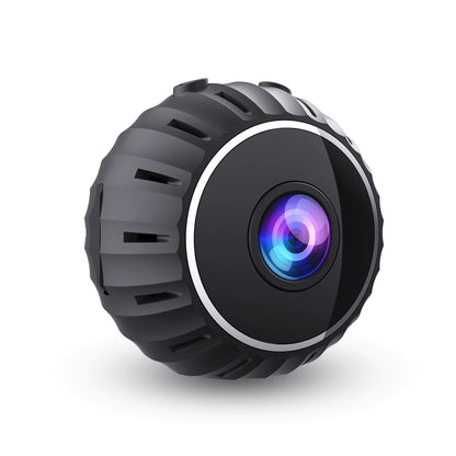 GuardianEye Mini Magnetic WiFi Nanny Cam – 1080P HD Wireless Security Camera with Night Vision & Motion Alerts - NexaHome