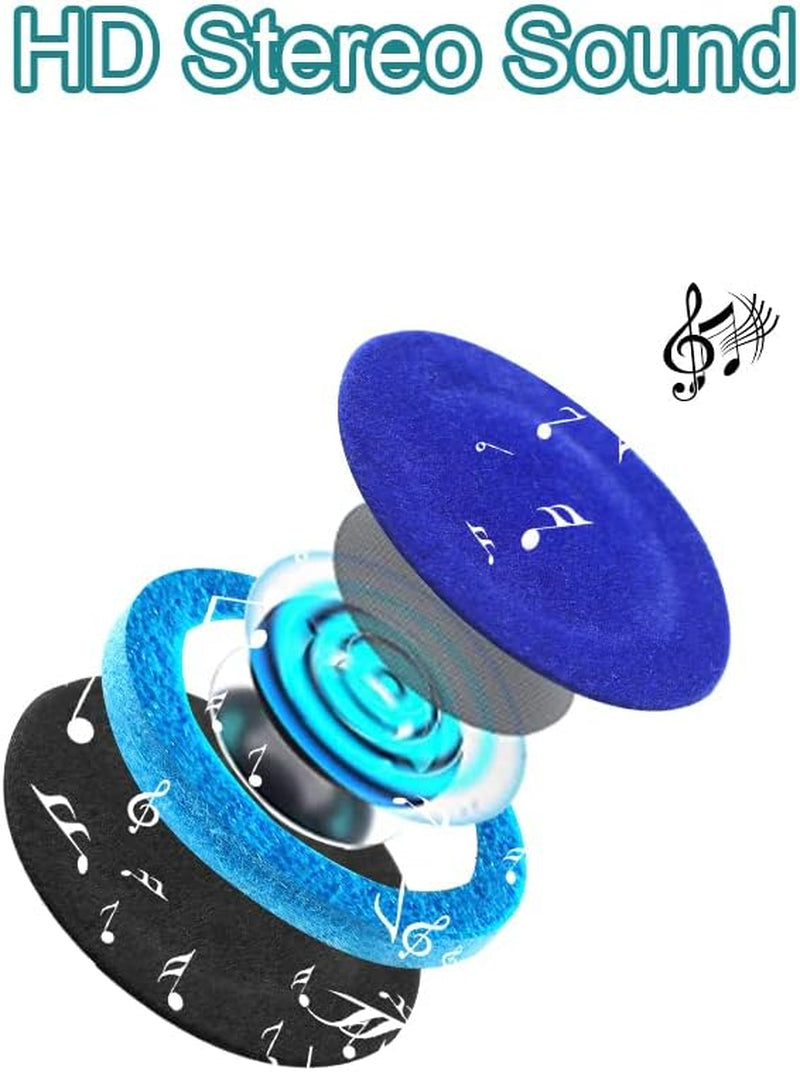 Sleep Ultra Thin Pillow Speakers with Stereo for Sleep Headphones. Headband Headphone Replacement (3.5Mm Interface)