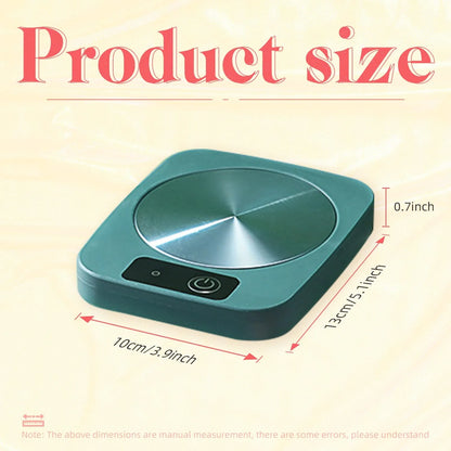 Green Beverage Warmers, Auto Shut off & Waterproof