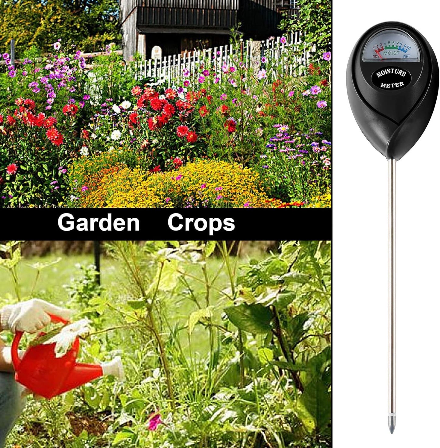 2 Packs Soil Moisture Meter, Plant Water Meter for House Plants, Soil Tester Tes