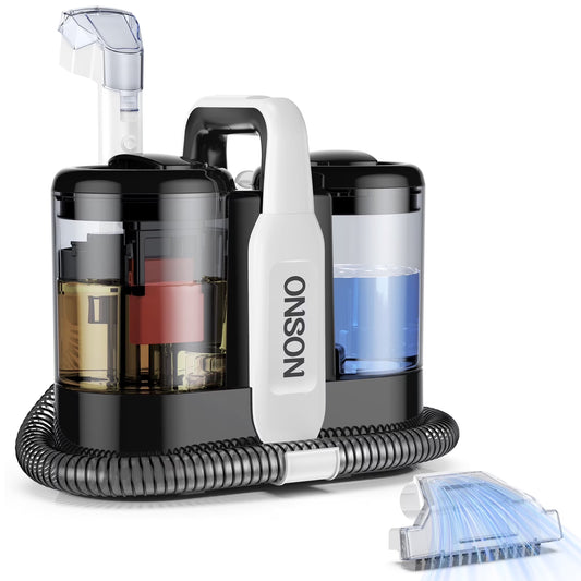 Portable Carpet Cleaner Machine, Upholstery Spot Vacuum Cleaner, White