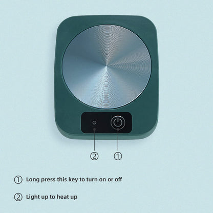 Green Beverage Warmers, Auto Shut off & Waterproof