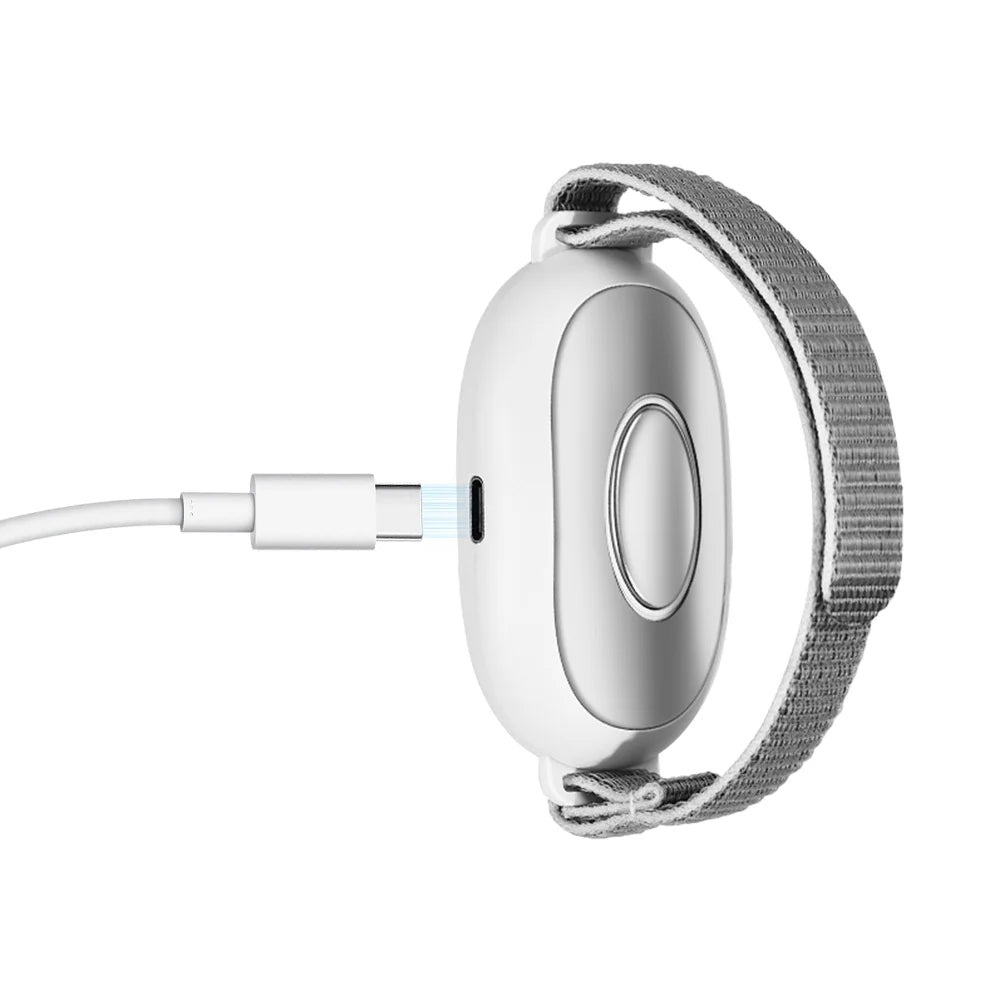 Handheld Sleep Aid Relaxation Device,Sleep Aid Device,Sleep Instrument | Two Modes Compact Handheld Relaxation Tool,Ems Pulse Stimulation USB Charging Artifact Hypnosis Machine,White