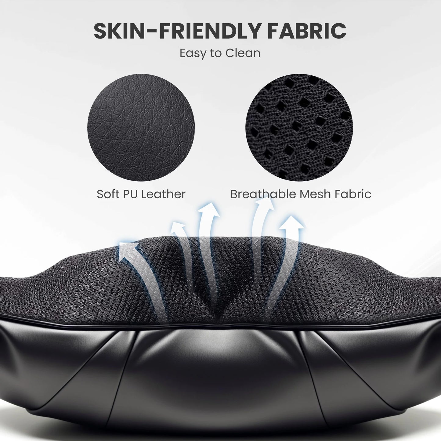 Cordless Neck Back Massager with Heat, 4D Shiatsu Shoulder Massager for Pain Relief, Gifts for Mom Dad