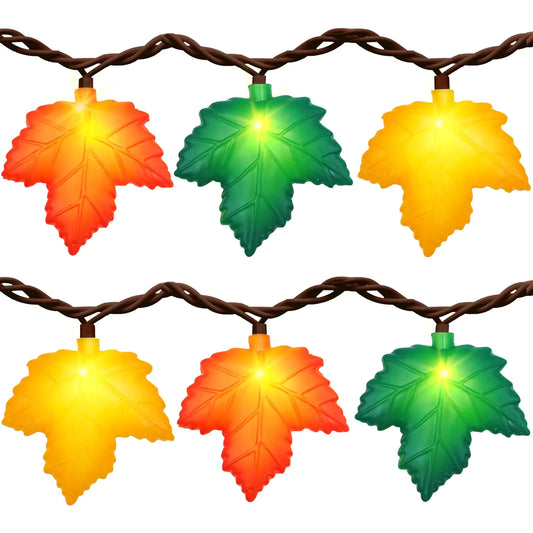 Maple Leaf LED String Lights