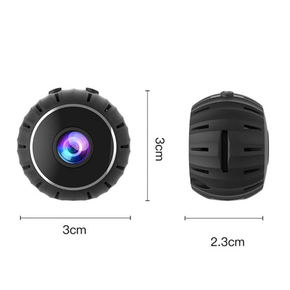 GuardianEye Mini Magnetic WiFi Nanny Cam – 1080P HD Wireless Security Camera with Night Vision & Motion Alerts - NexaHome
