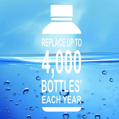 Simpure Water Filter Pitcher Bpa-Free, Reduce TDS 10 Cup 3.5L 1 Pitcher 4 Filter