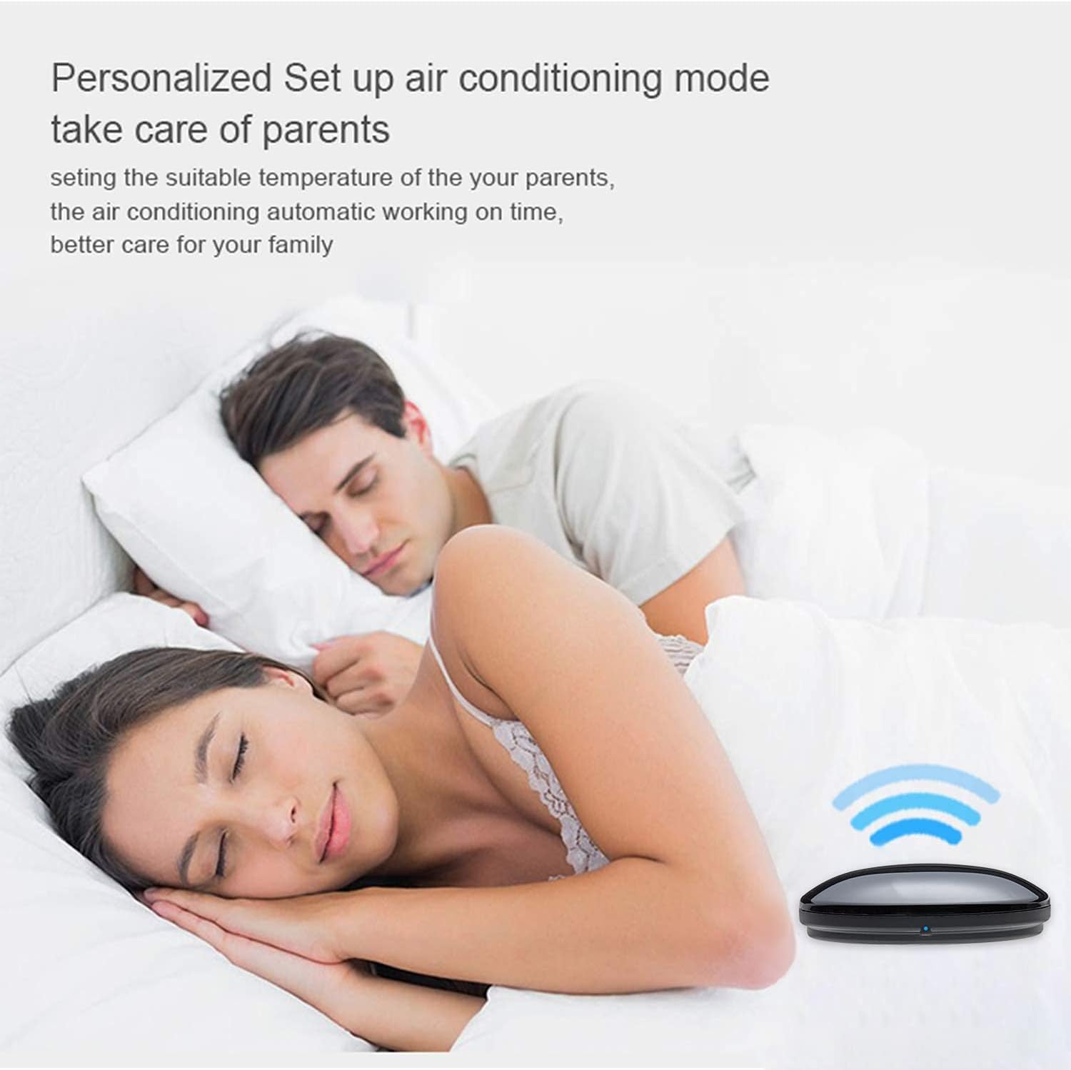 2 Pack Smart IR Remote Control,All in One Wifi IR Blaster Control, Universal Infrared Remote Control for TV DVD Air Conditioner STB Etc,Compatible with Alexa, Google Assistant No Hub