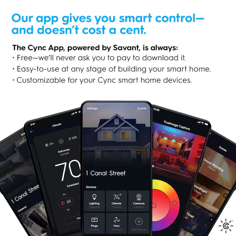 White Smart Compatible Room Sensor