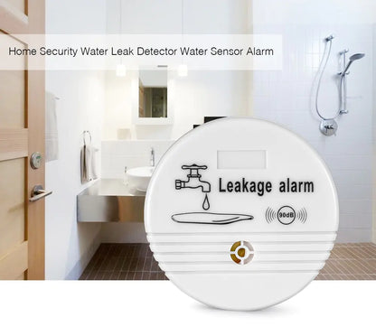 Water Leak Detector with 85dB Alarm – Automatic Flood Sensor for Washing Machine, Water Heater & Sink Drain Monitoring - NexaHome