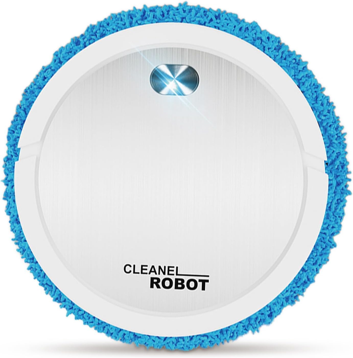 Robot Vacuum and Mop Combo, 2 in 1 Strong Suction Vacuum Robot mop Advanced Obstacle Avoidance, Aspiradora Robot Slim Design, Ideal for Pet Hair Hard Floor and Daily Cleaning（Black）