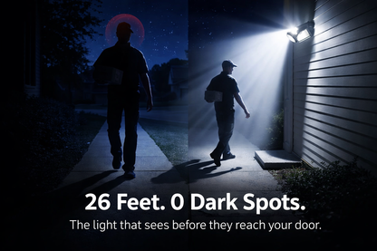 LuminaGuard 100-LED Ultra-Wide Solar Motion Sensor Light – IP65 Waterproof Outdoor Security Lighting for Gardens & Pathways