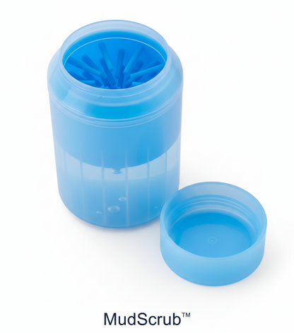MudScrub™ Portable Dog Paw Cleaner – Gentle Silicone Bristle Paw Washer for Mud, Dirt & Outdoor Adventures | Travel-Friendly Cup-Holder Design