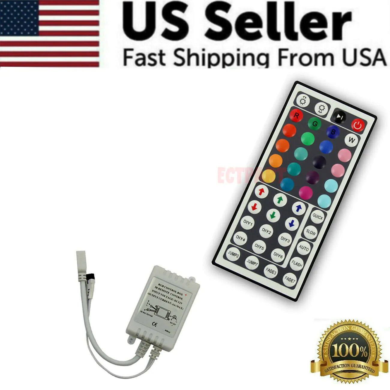 ChromaVibe 32ft Waterproof RGB LED Strip Light Kit – Color Changing Mood Lighting with 44-Key Remote & Memory Function